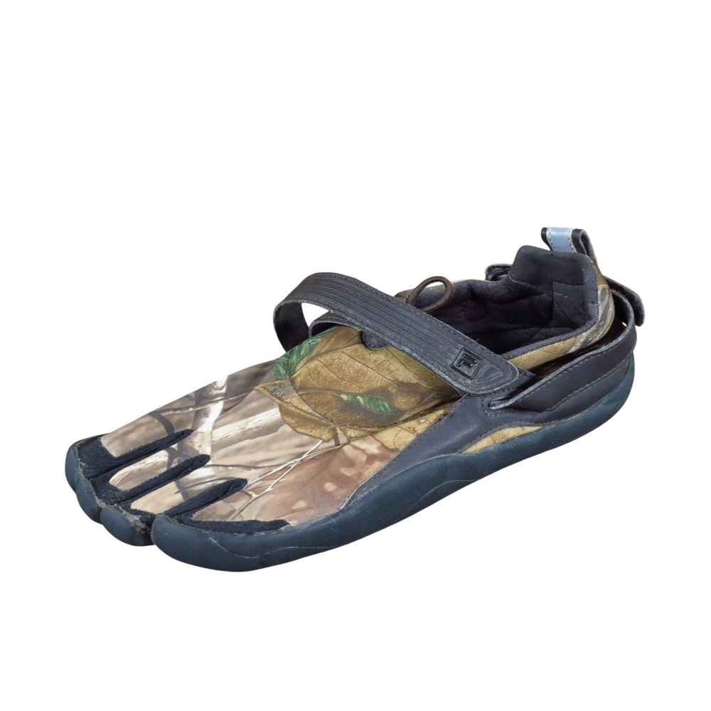 Fila Skele-Toes Mens Water Shoes Size 10 Outdoor Hiking Camo Brown 1PK14031-302